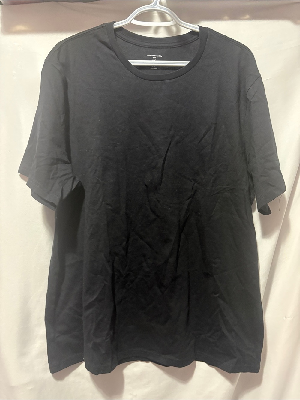 Men's Black Crewneck T-Shirt - Classic Everyday Tee